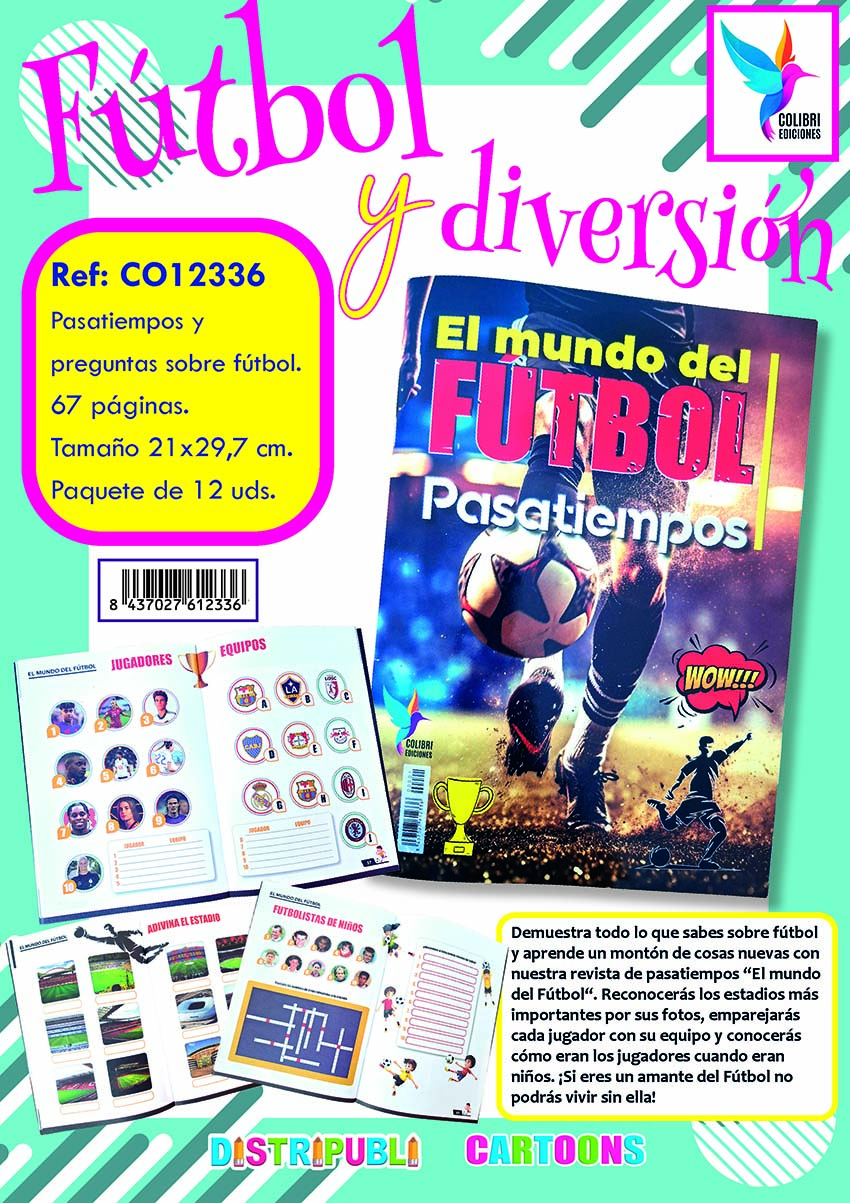 CE-EL MUNDO DEL FUTBOL. PASATIEMPOS
