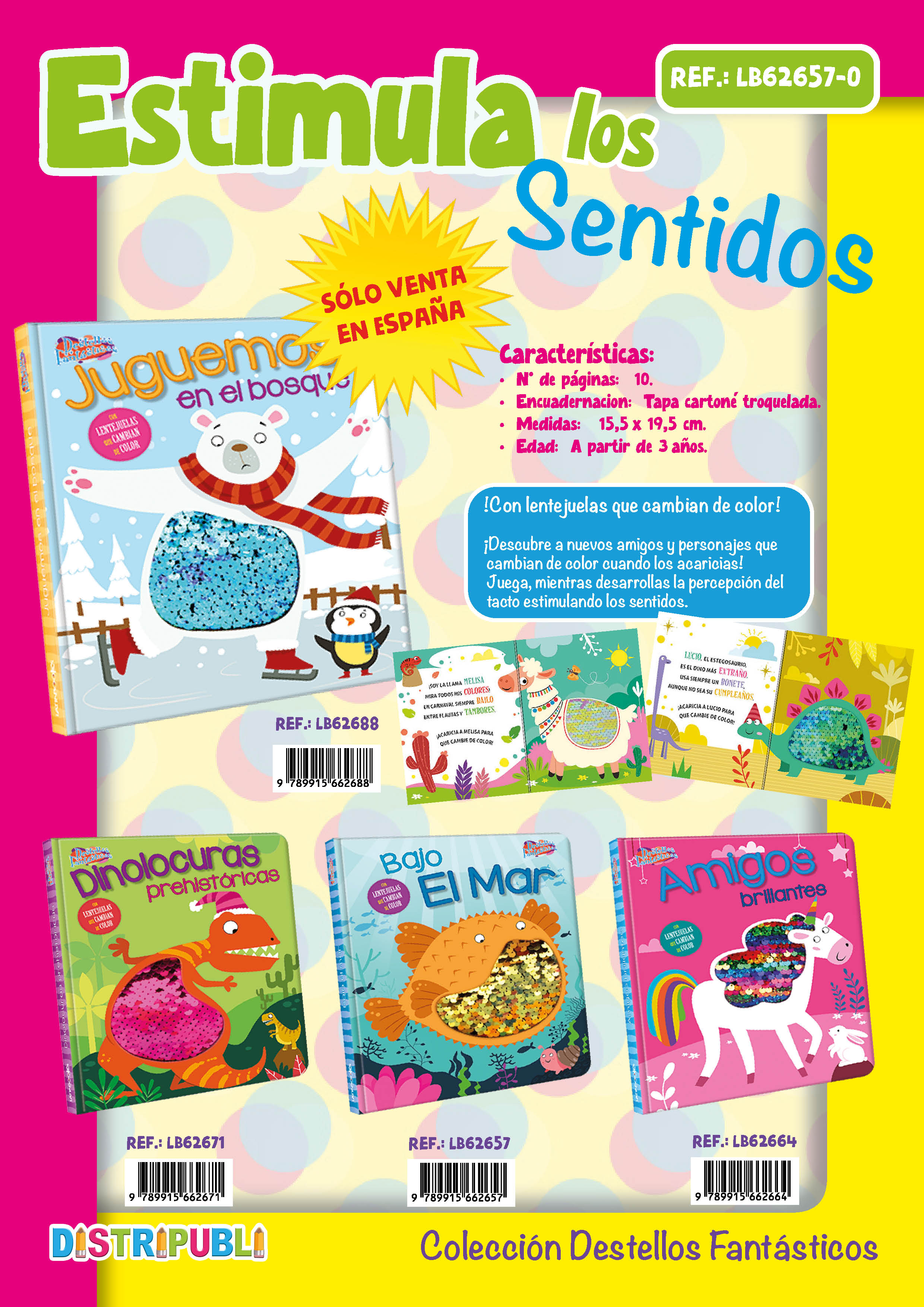 IN-ESTIMULA LOS SENTIDOS. 4 TIT.