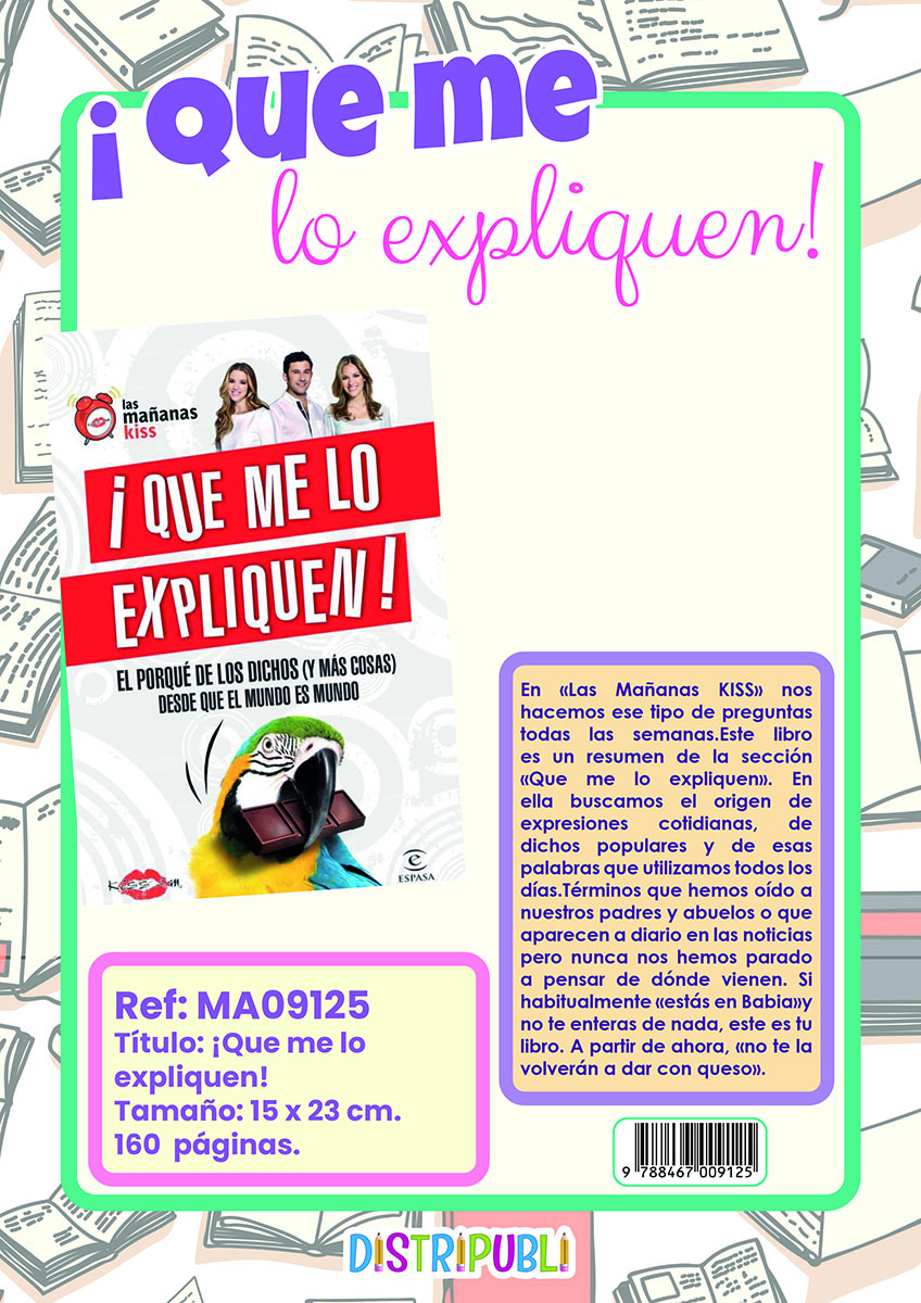 ¡QUE ME LO EXPLIQUEN!