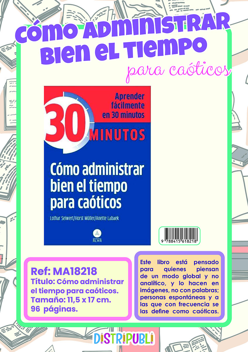 CÓMO ADMINISTRAR BIEN EL TIEMPO PARA CAÓ