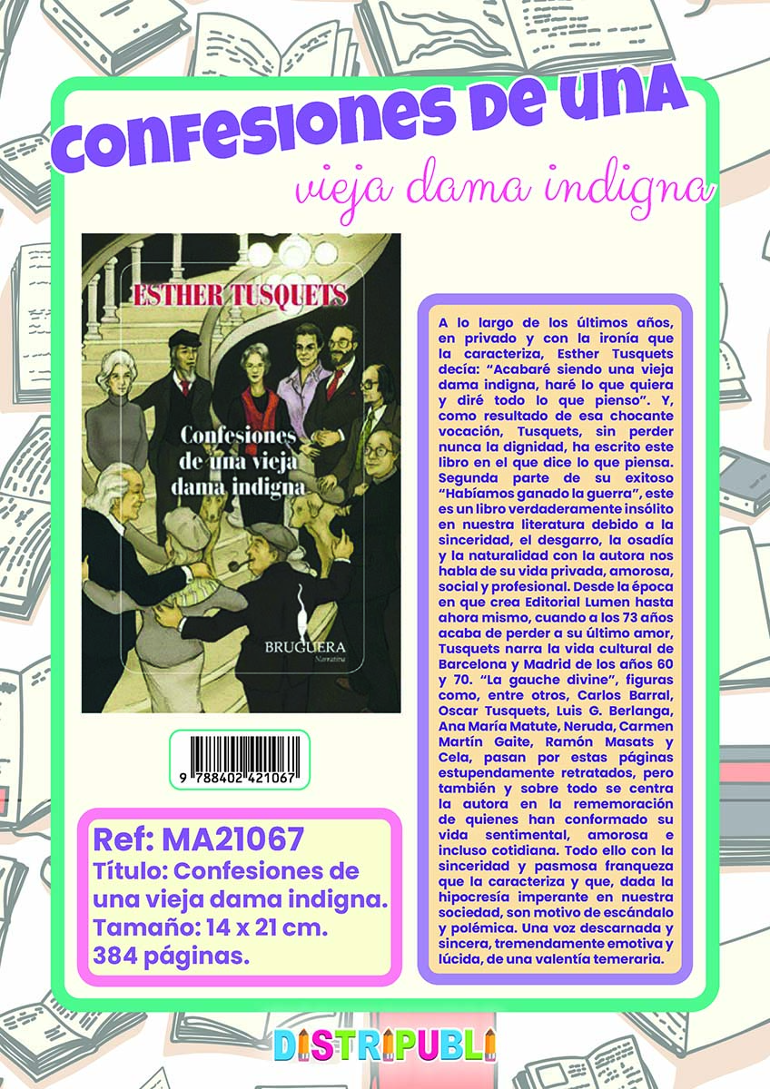 CE-CONFESIONES DE UNA VIEJA DAMA INDIGNA