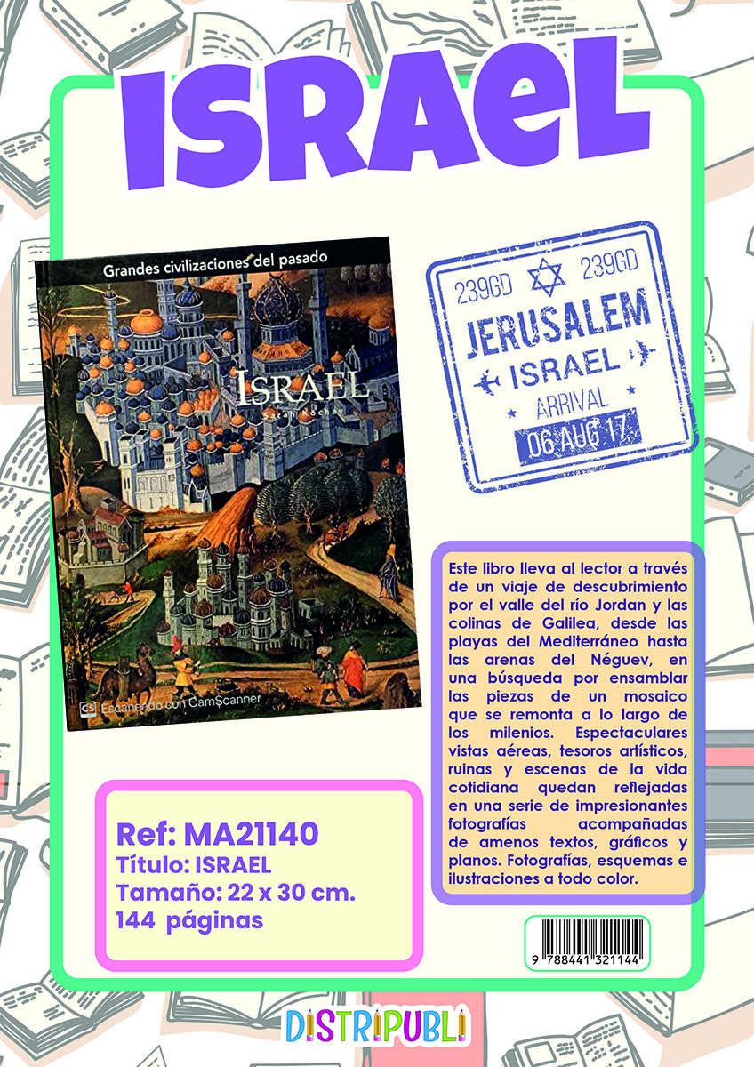CE-ISRAEL - ILUSTRADO TAPA DURA