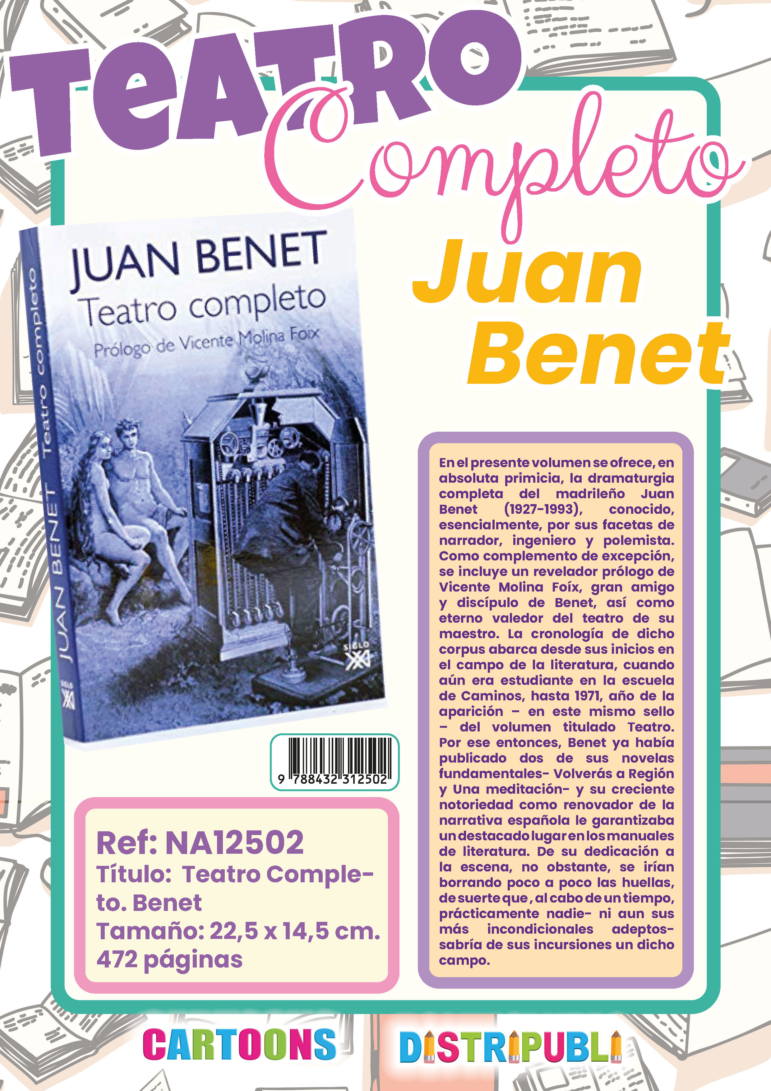 JUAN BENET TEATRO COMPLETO