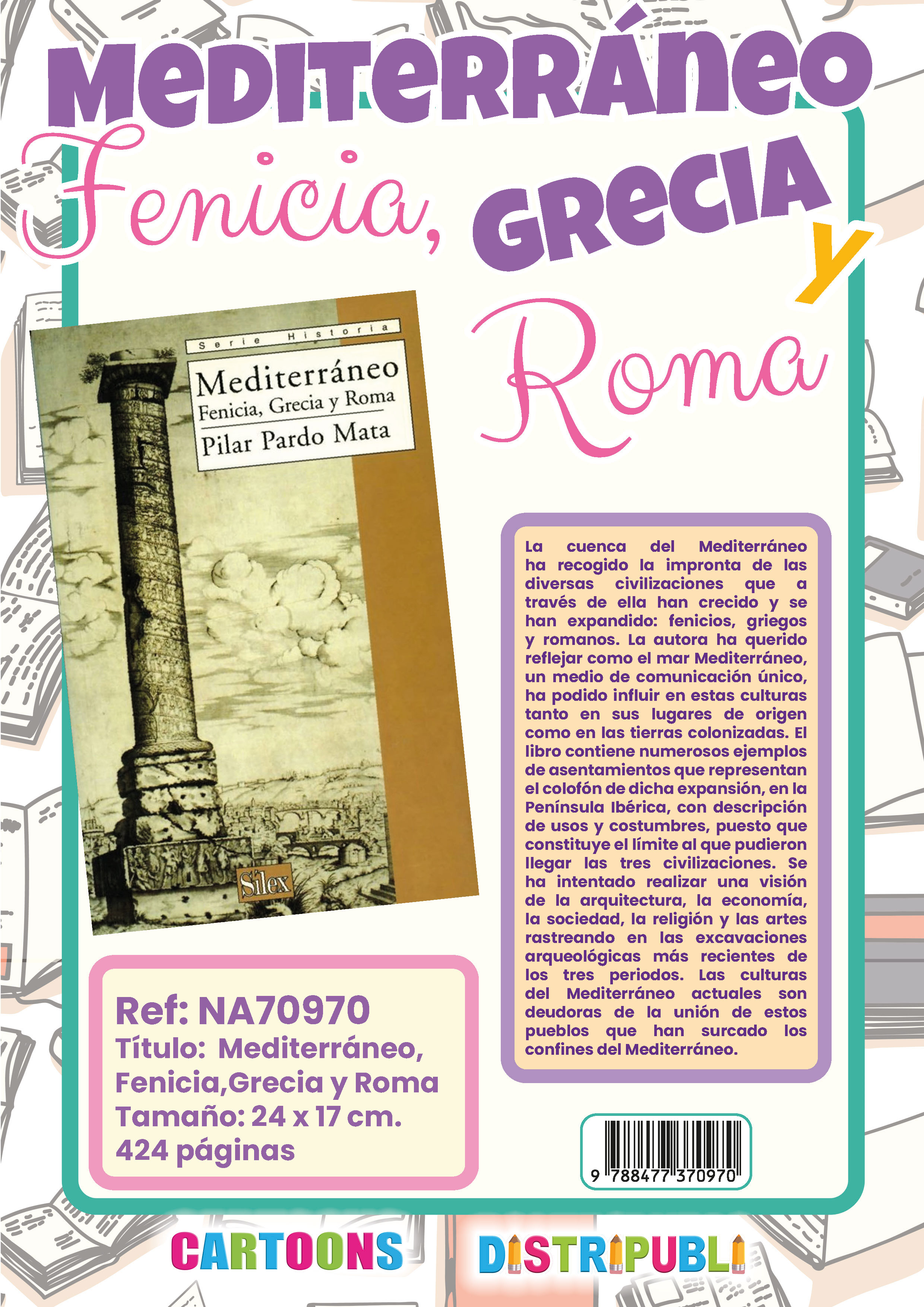 MEDITERRÁNEO: FENICIA, GRECIA Y ROMA
