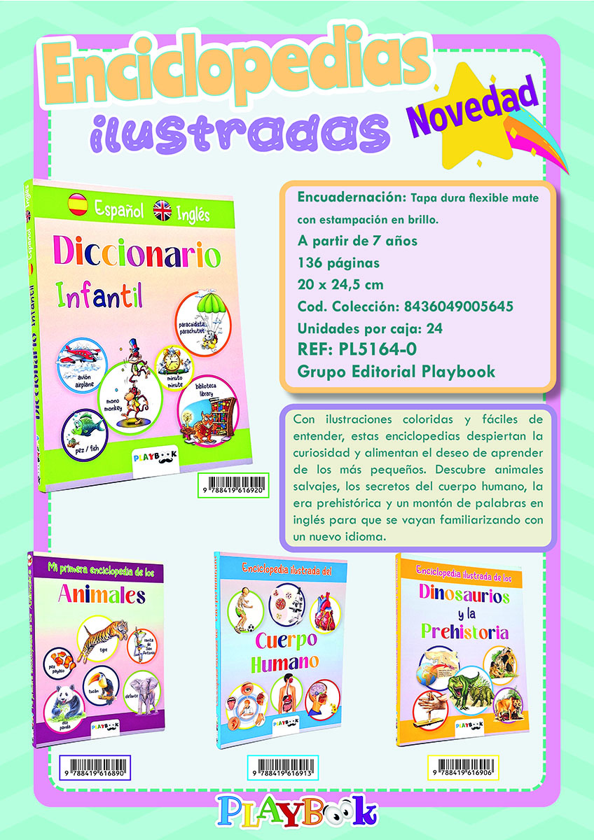 CN- ENCICLOPEDIAS ILUSTRADAS. 4 MODELOS