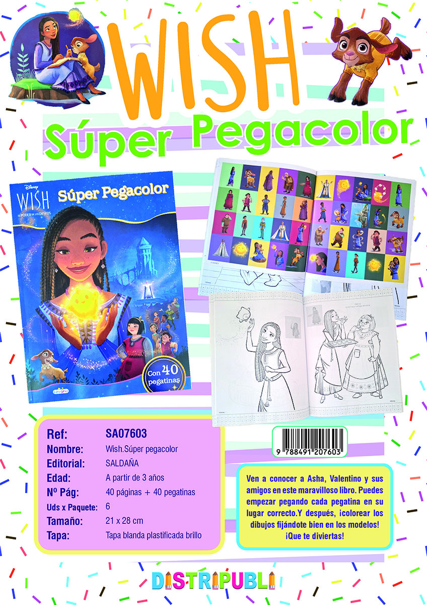 IN- LD0965 WISH SÚPER PEGACOLOR