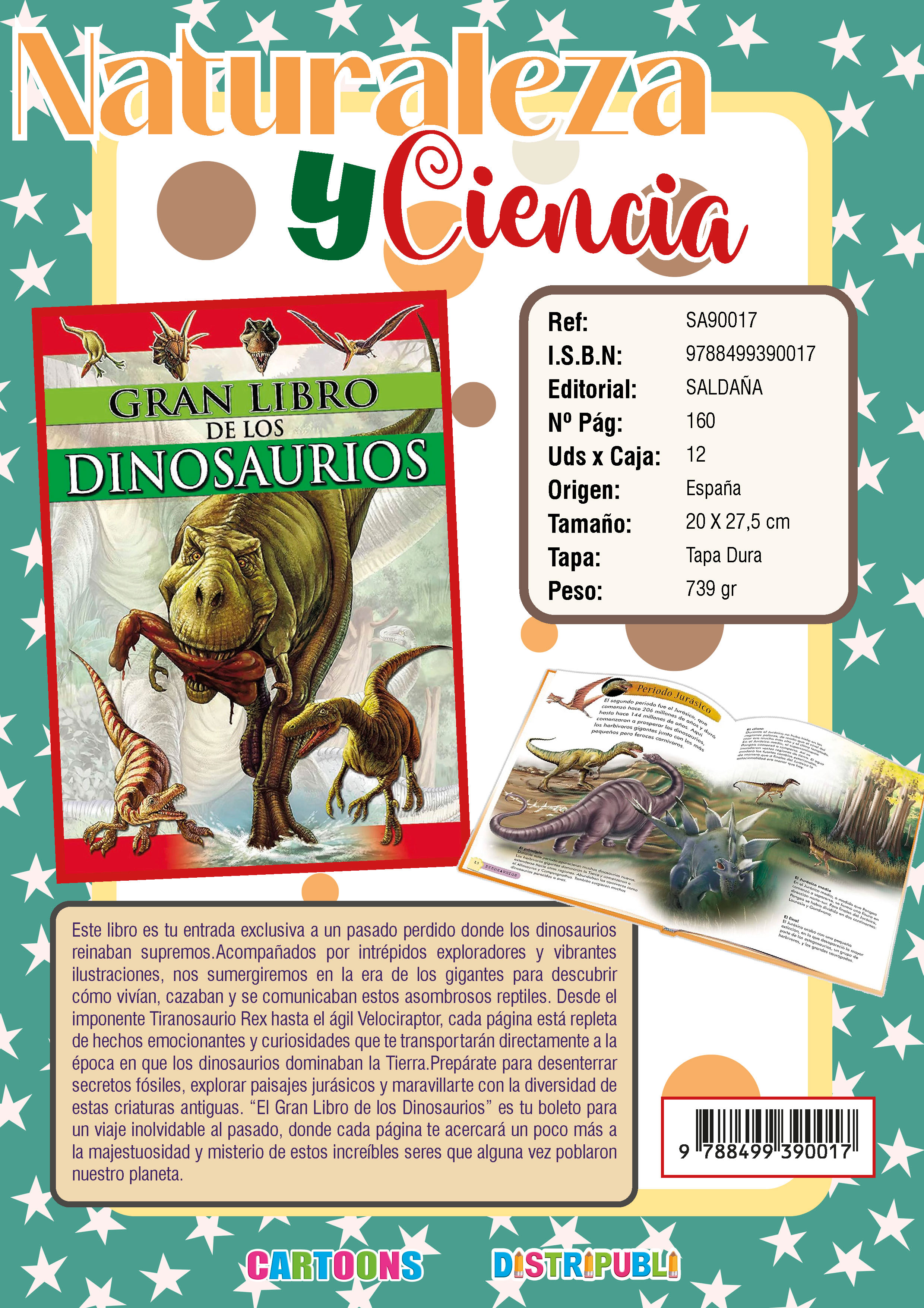 IN- EL GRAN LIBRO DE LOS DINOSAURIOS